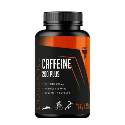 Коффеин Caffeine  200 PLUS Trec 60 капсул